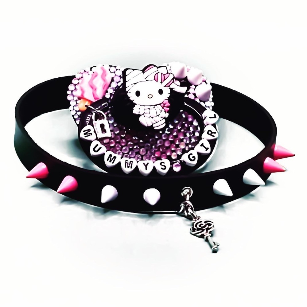 Custom Adult ABDL Pacifier & Matching Choker